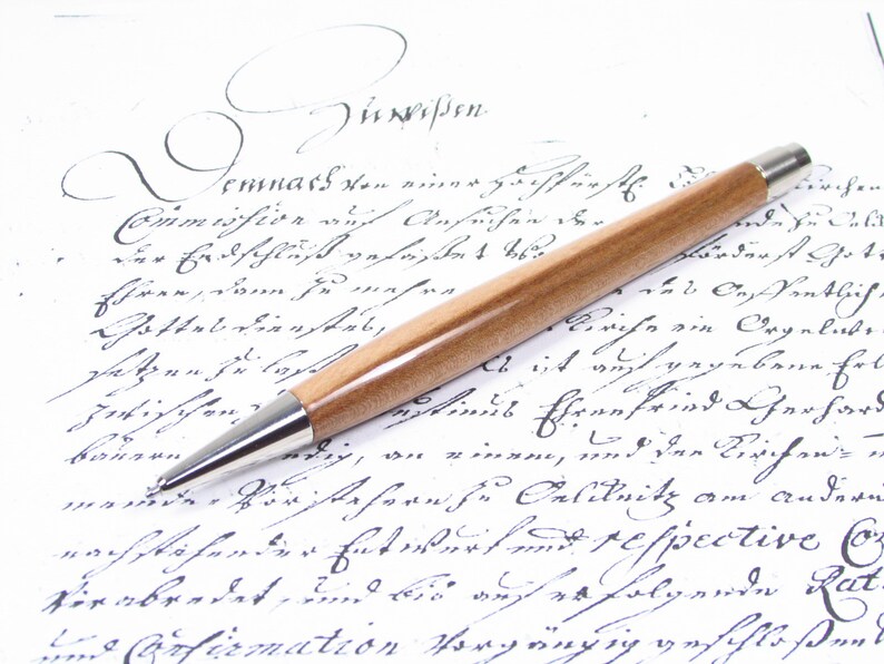 Hand crafted ballpoint pen Berlin Apple #23