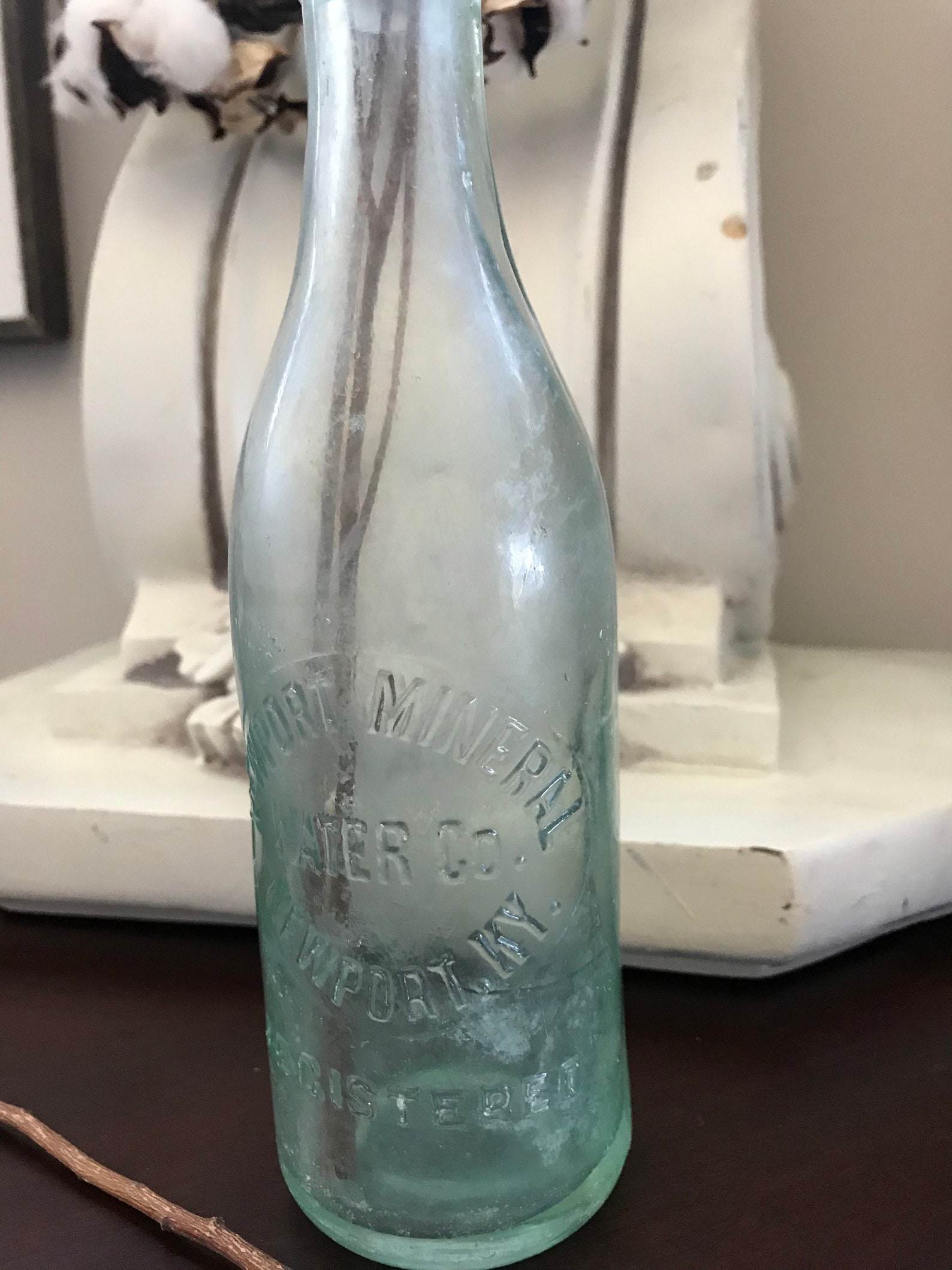 Newport Mineral Bottle Etsy