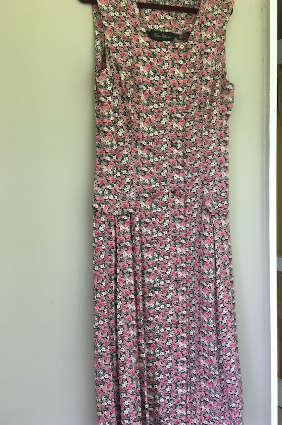 Vintage dress 1990 90s grunge romantic cottage flo