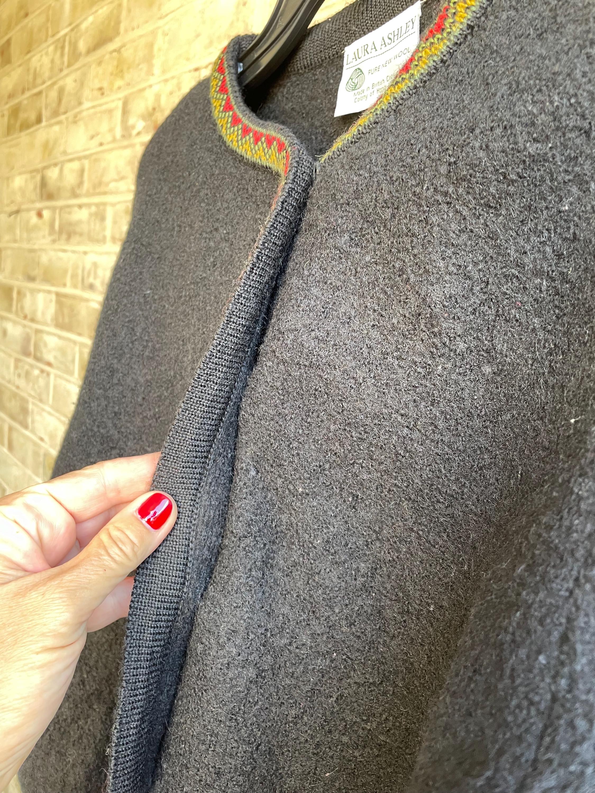 Laura ashley boiled wool jacket best sale