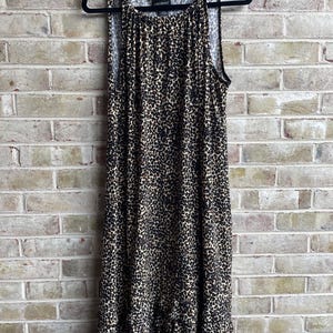 dress for 90s Vintage 90s Leopard Maxi Dress (M) – Closed Caption main image 1