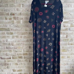 plus size vintage dress 1990 90s column dress slinky deadstock nwot nwt boho bohemian Coldwater Creek 2x 18 20 22 xxl