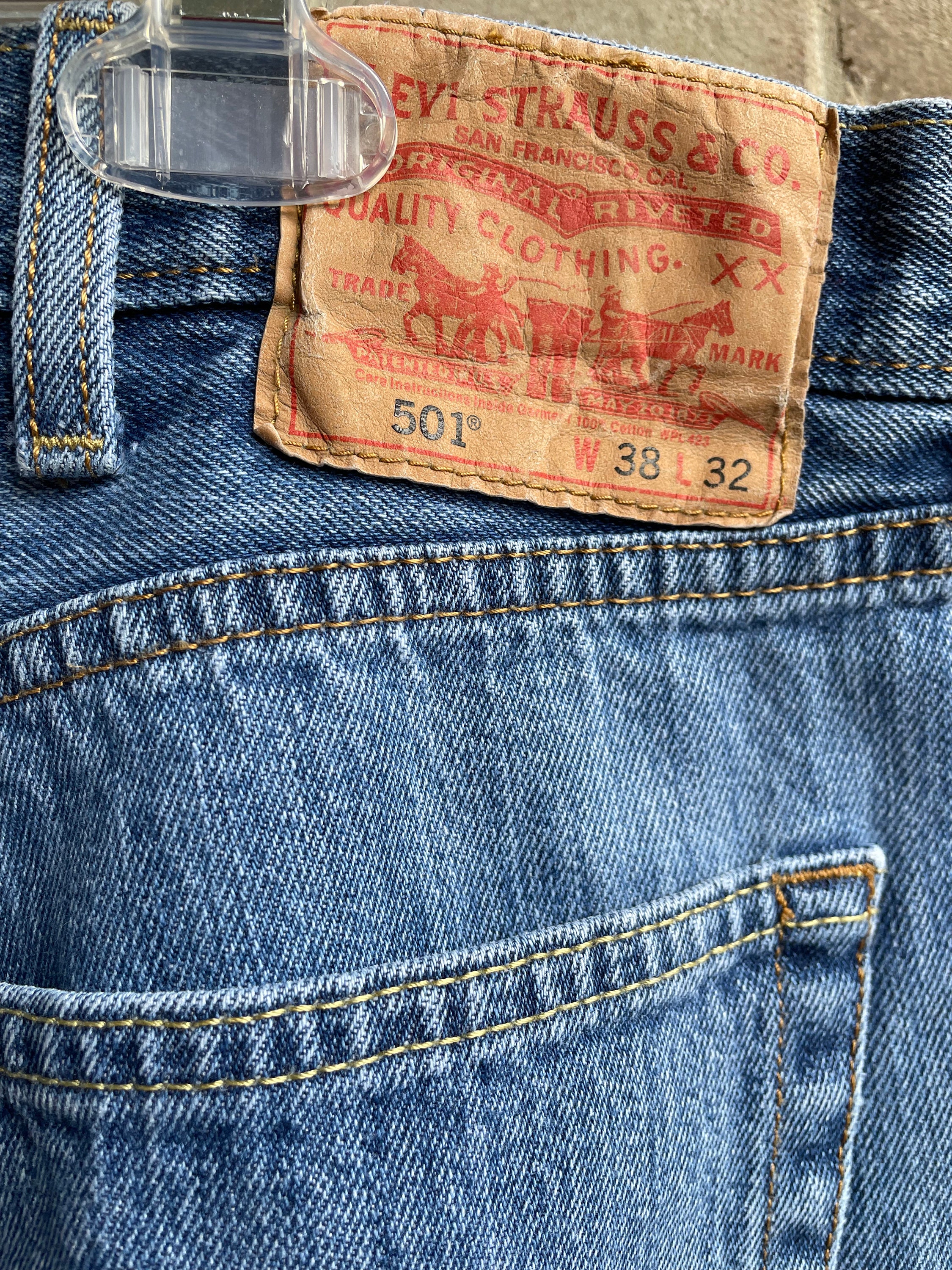 Vintage Levis Jeans Denim Orange Tab Light/ Medium Wash - Etsy Canada