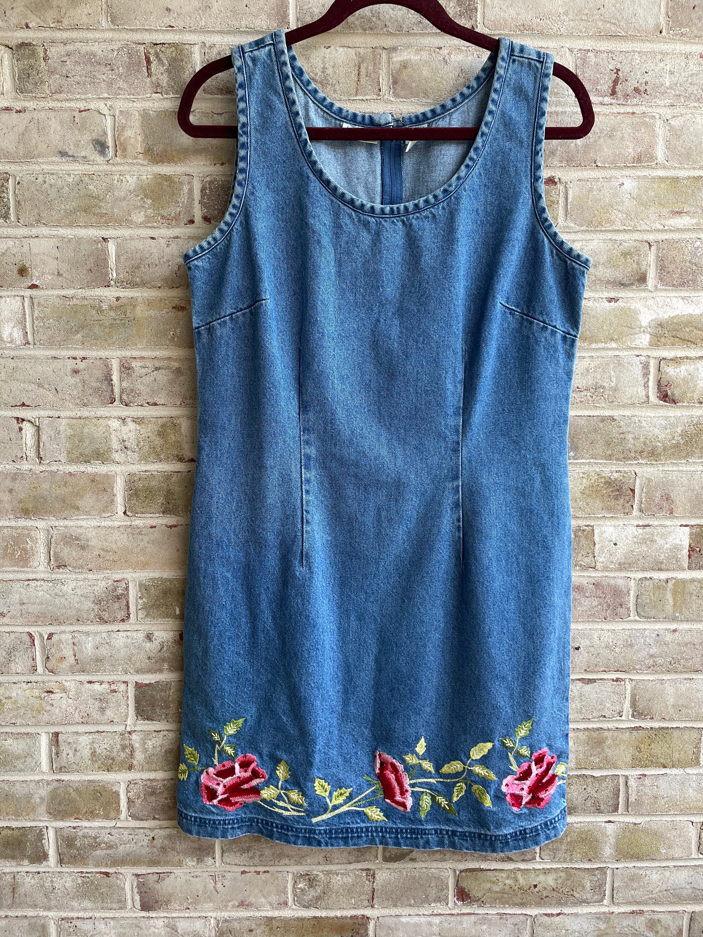 Denim Bling Dress - Etsy