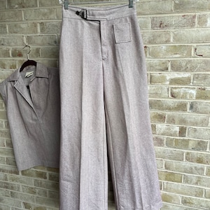 Vintage shirt pants set Items USA 1970 70s boho hippie bell bottoms
