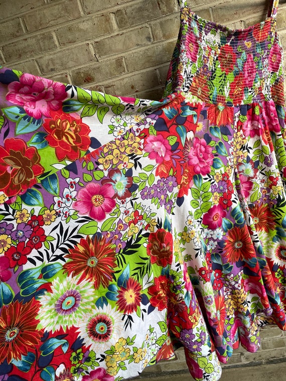Plus size vintage dress Phool sundress cotton smo… - image 7