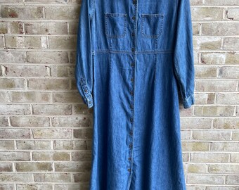 liz claiborne a line dress Flounce Half Sleeve Cinch Waist Ruffle Hem Solid Dress main image 0