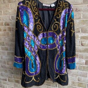 Beaded evening clearance jackets plus size