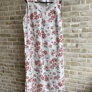 plus size vintage dress boho bohemian sundress Emma James Liz Claiborne 20w 2x 3x xxl xxxl