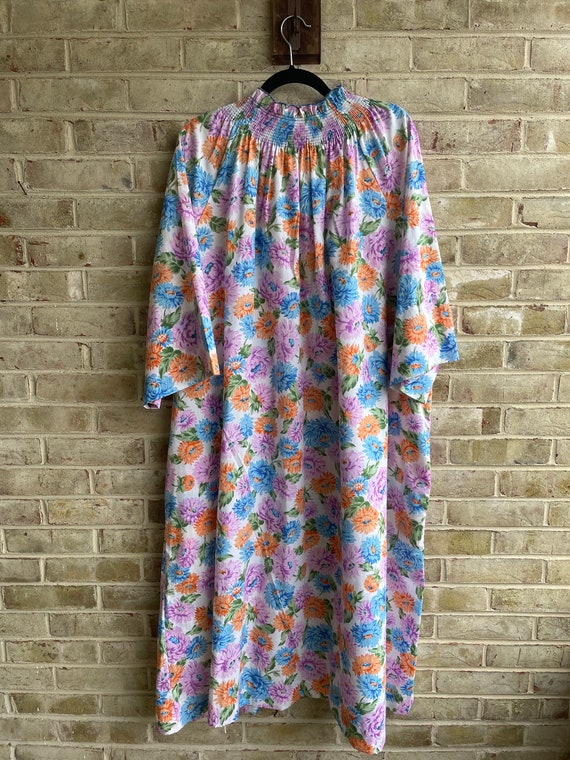 plus size vintage dress 1970 70s hippie hippy boh… - image 8