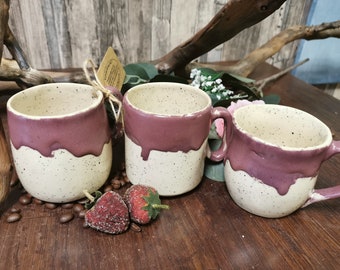 Coffee cup in different shapes, coffee pot, cup, ceramic cup