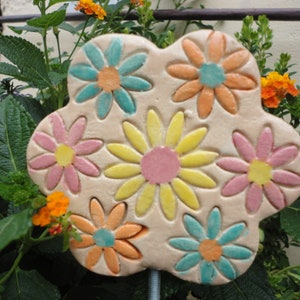 Ceramic garden stake
