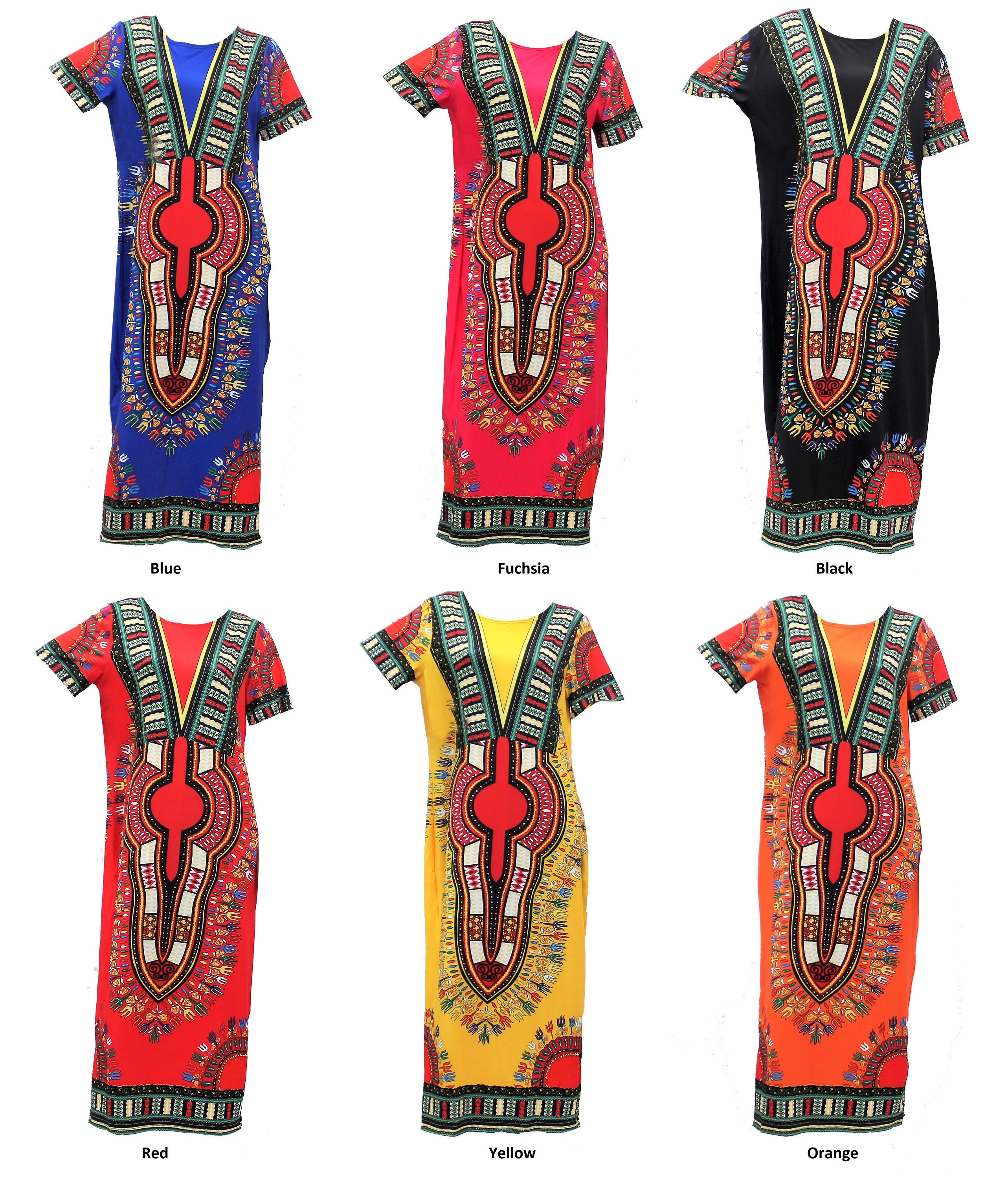 African dresses for women dashiki for women African Print | Etsy