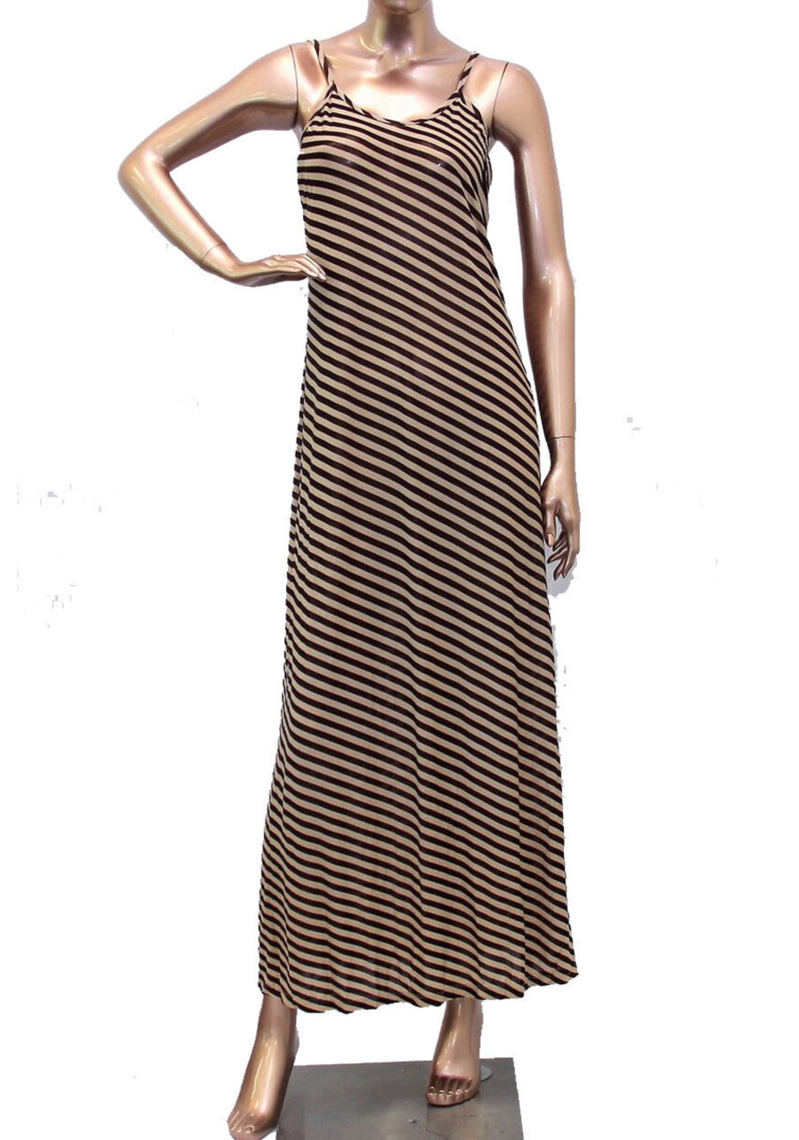 Ankle Length Jersey Beautiful Design Print Sleeveless Dress Etsy