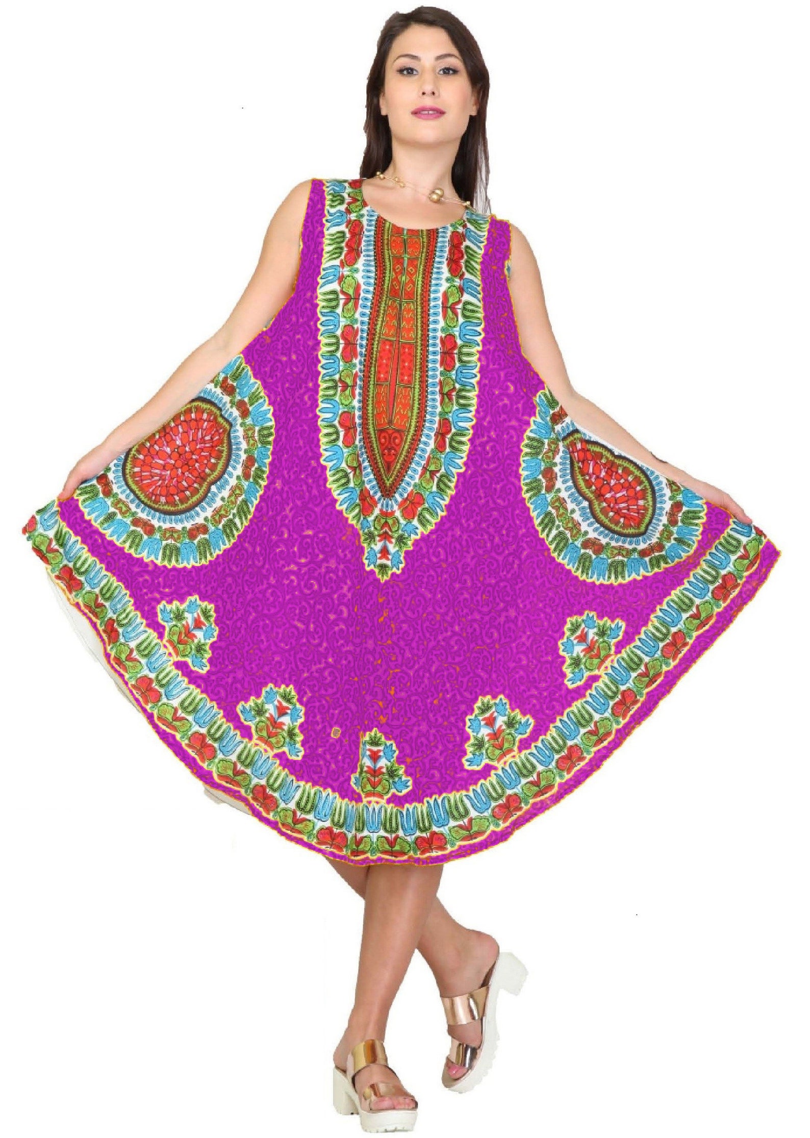 African Dress Sun Dress Women Dashiki Top Mini Embroidered - Etsy