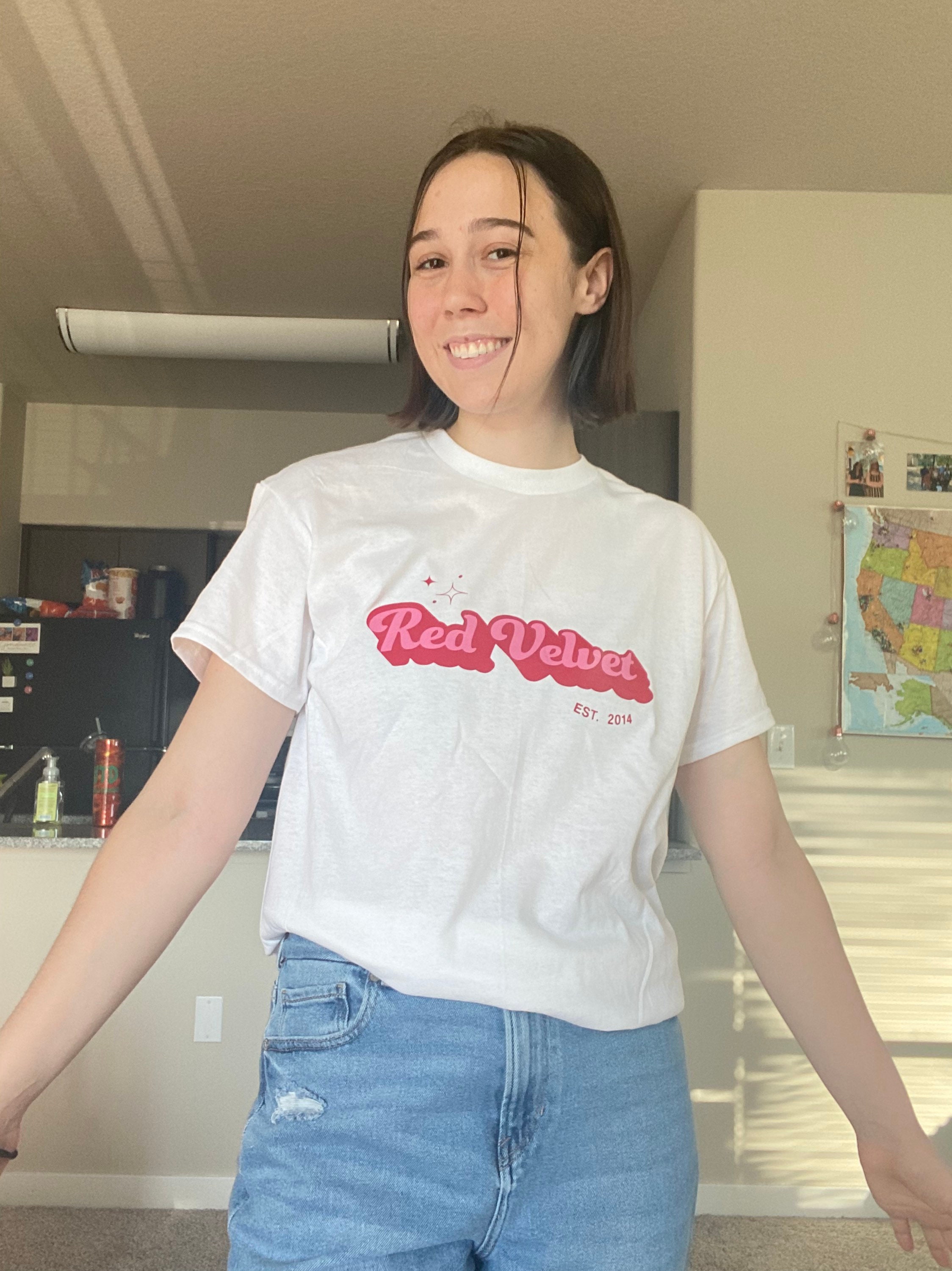 Red velvet store kpop sweater