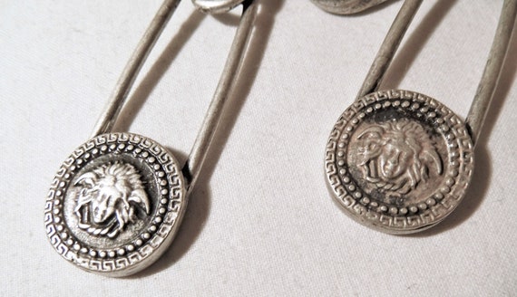 Metal Belt Safety Pins,Chain Belt with Pendants,V… - image 2