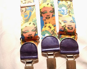 crazy suspenders women's faces 70s, gift for men, bachelor party, men's birthday, funny gift, party souvenir