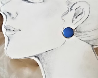 Kunststof oorclips in verschillende kleuren zonder metaal uit de jaren 80