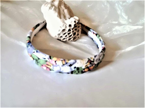 classic headband, plastic covered with fabric, gi… - image 7