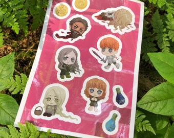 Fear and Hunger Sticker Bogen