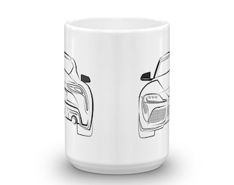 Toyota Supra MK5 A90 Graphic Mug - Car Guy Gift