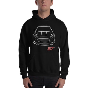 Ford Fiesta ST Graphic Hoodie: Car Enthusiast Gift