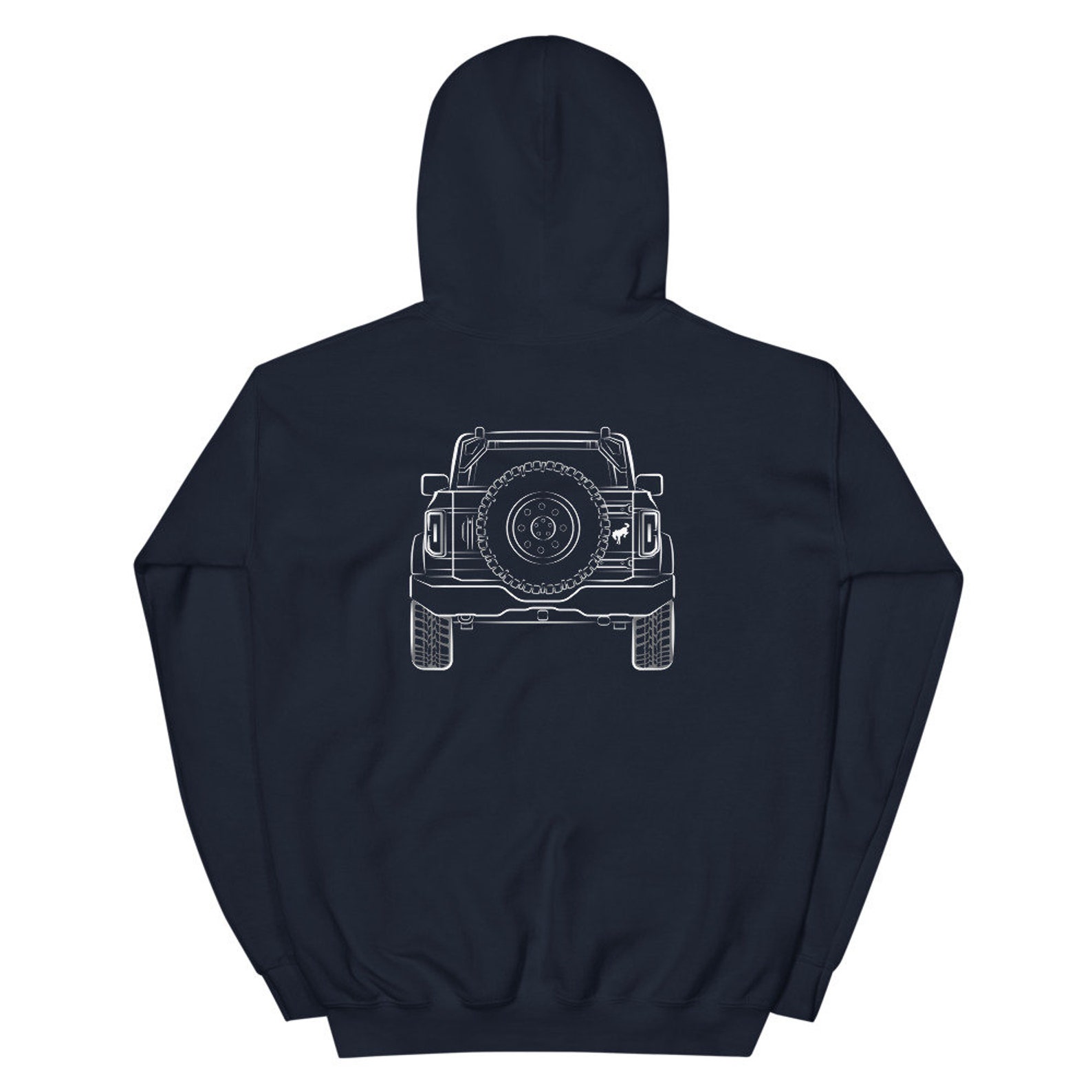 2021 New Ford Bronco Double Sided Graphic Hoodie Unisex Gifts Etsy