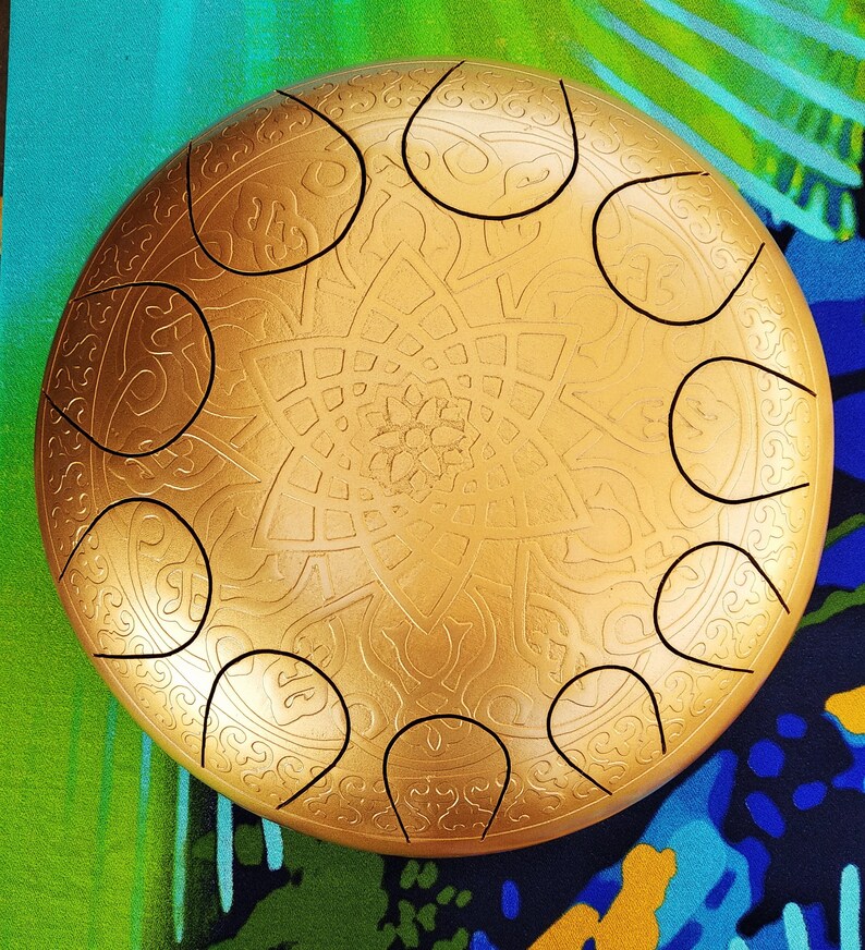 Hand Pan Drum Rav Vast Drum Lotus Drum Slit Drum Steel Tongue Etsy