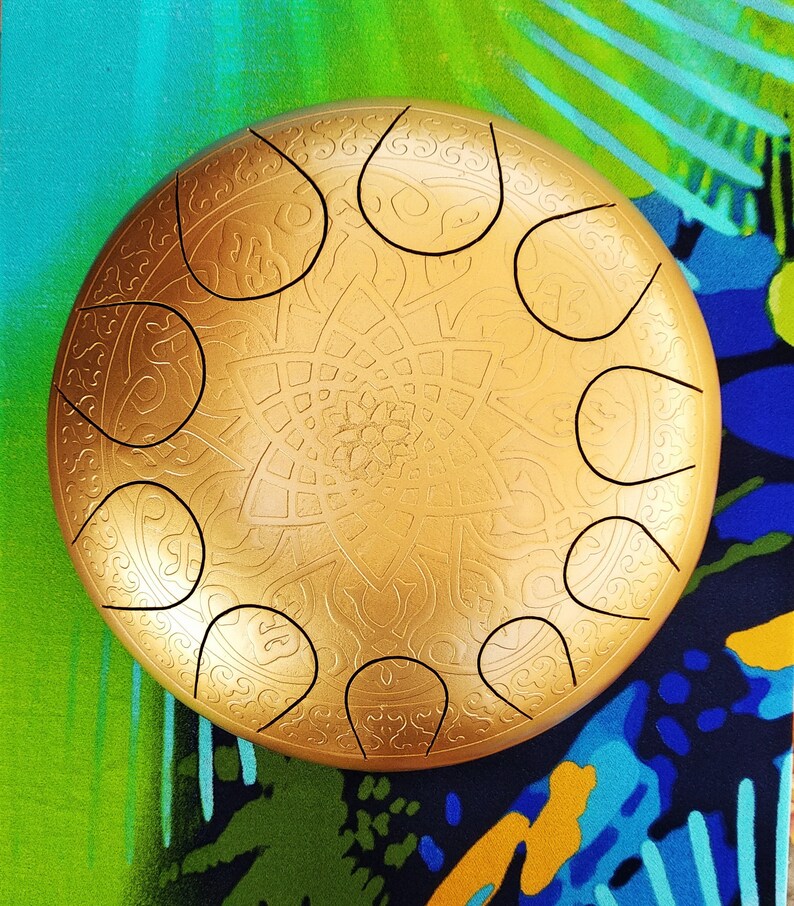 Hand Pan Drum Rav Vast Drum Lotus Drum Slit Drum Steel Tongue Etsy