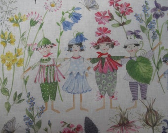 Fabric flower children from acufactum