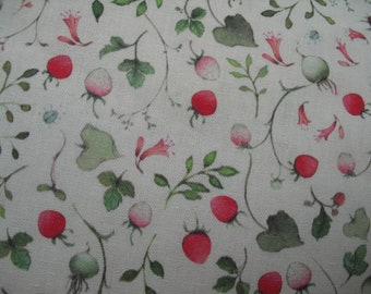 Fabric acufactum, strawberry field