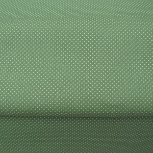 Westfalenstoff, dots, green
