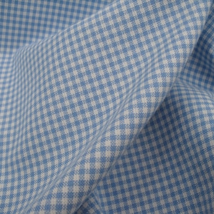 Westfalenstoff, Vichy check light blue-white