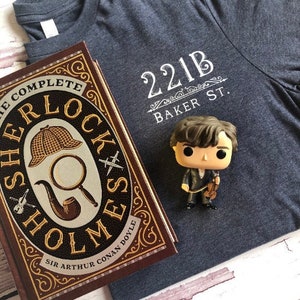 Sherlock Holmes 221B Short Sleeve Tee