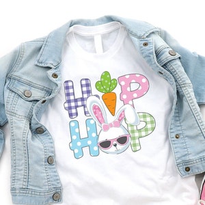 Easter Shirt, Easter Bunny Shirt, Hip Hop Shirt, Easter Shirt for Kids, Easter t-shirt, Cute Easter Shirt, Plaid Easter Shirt, Easter tee