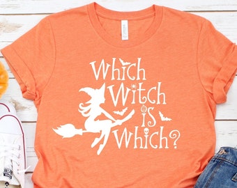 Which Witch is Which | Witch Shirt | Halloween Teacher Shirt | Halloween School Shirt | Teacher gift | Women's Halloween Shirt | Halloween