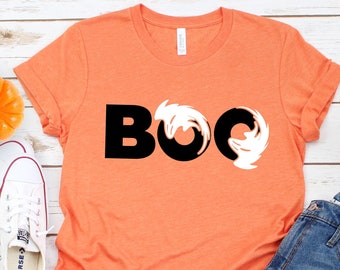 Halloween-Shirt mit Geistermotiv | Damen-T-Shirt für Süßes oder Saures