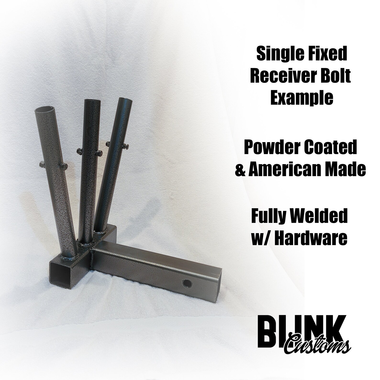 Tow Hitch Flag Pole Mounting System American Made Steel Etsy