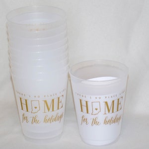 No Place Like Home For The Holidays Indiana Cups (Pack of 10)