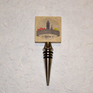 Queen City Ribbon Wine Stopper