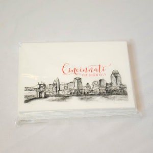 Verschiedene Cincinnati Pack Grußkarten (10)
