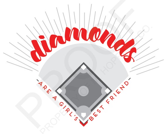 Diamonds Are A Girl's Best Friend Art Print