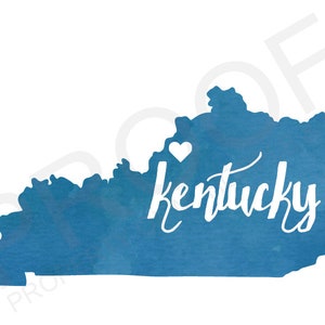 Kentucky State Postcard