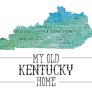 My Old Kentucky Home Art Print