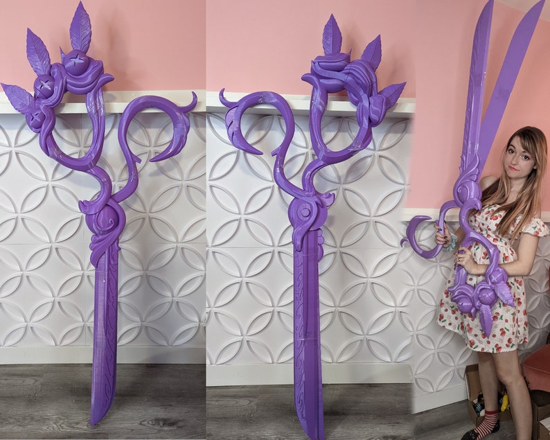 Cafe Cutie Gwen Scissor Blade Cosplay Prop STL File 3D Model - Etsy