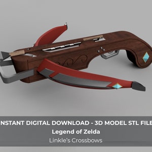 Linkle's Crossbows Legend of Zelda Cosplay 3D Model STL File