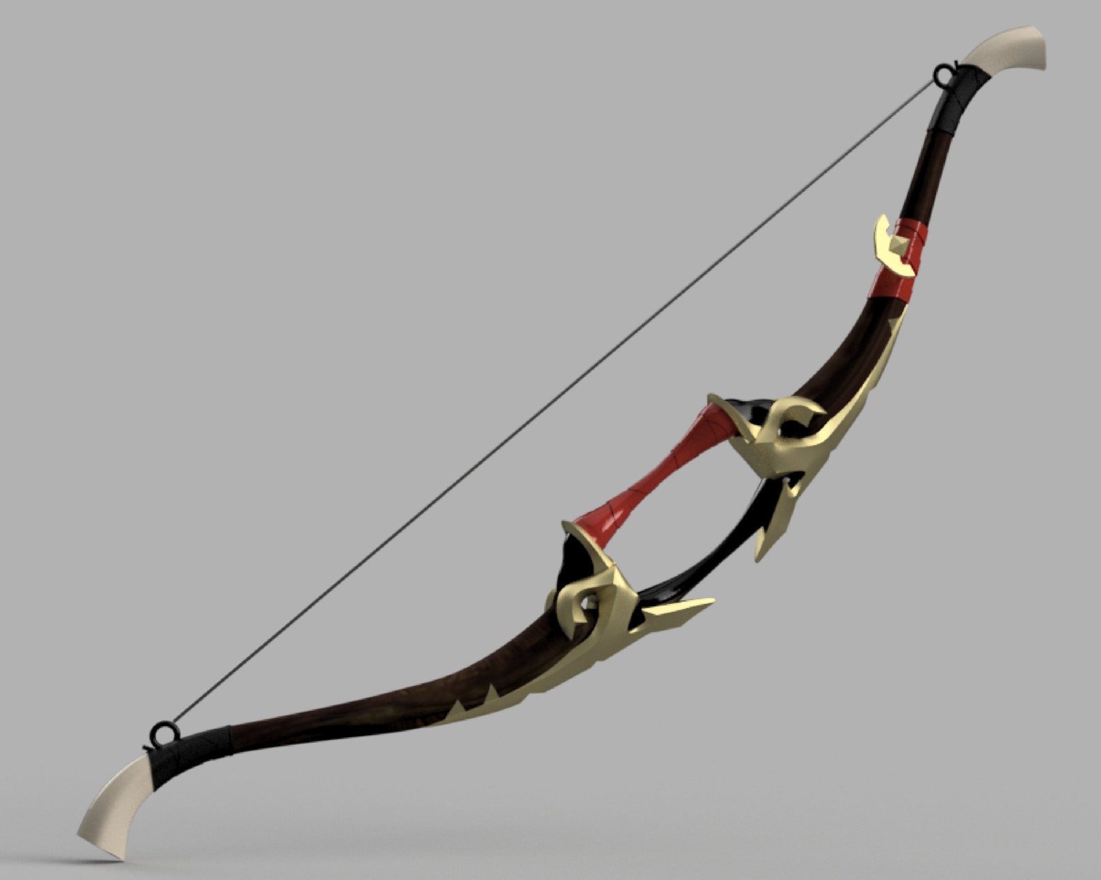 Genshin Impact Gorou's Raven Bow 3D Model STL File Etsy Singapore