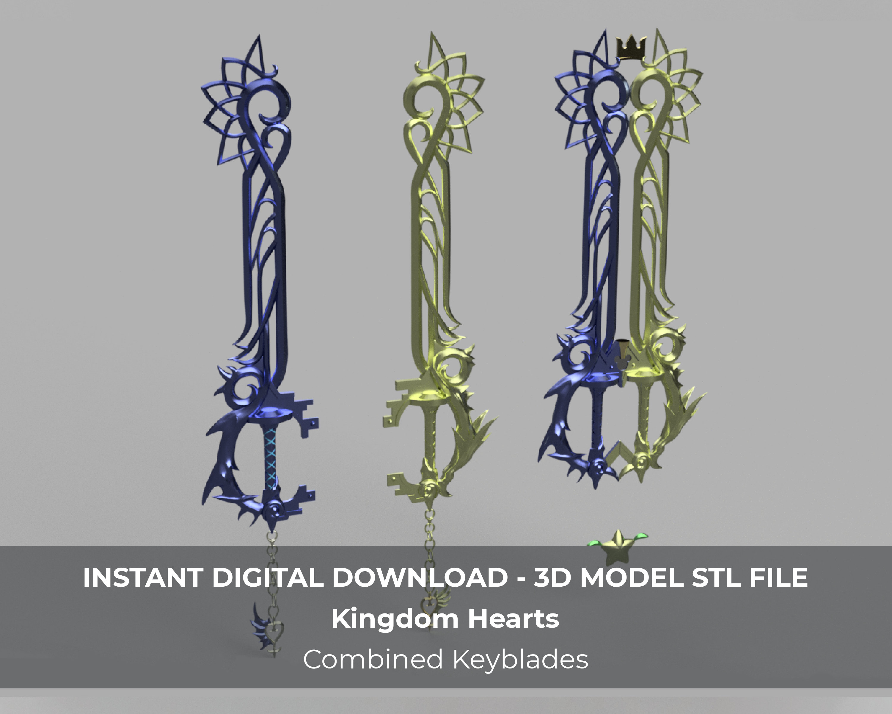 Kingdom Hearts Sora Cosplay Costume. Keyblade Sword. Cosplay Foam