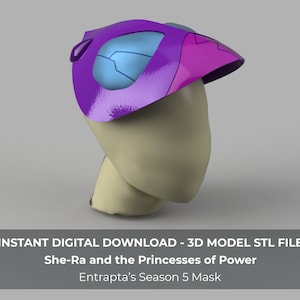 Entrapta Season 5 Bug Mask 3D Model STL File